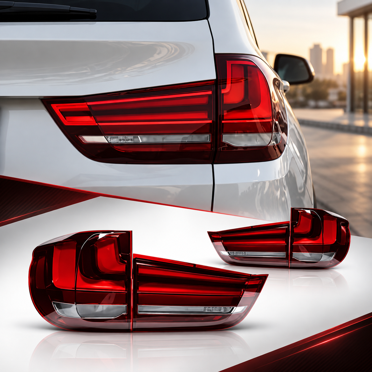2014-2018 BMW X5/X5M LED Taillights | F15/F85