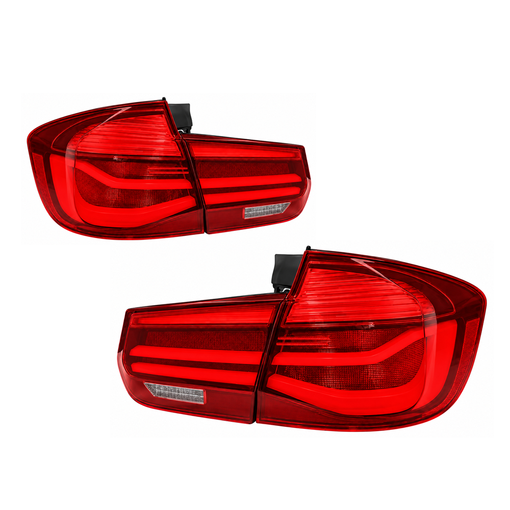 2014-2019 BMW 3-Series Taillights | F31 - Classic Red - Taillights