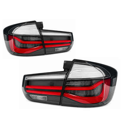 2014-2019 BMW 3-Series Taillights | F31 - Smoked Black - Taillights