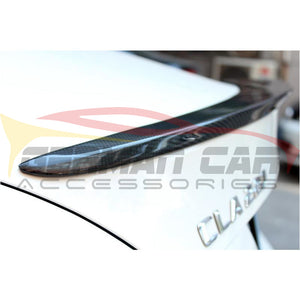 2014-2019 Mercedes-Benz Cla Amg Style Carbon Fiber Trunk Spoiler | W117