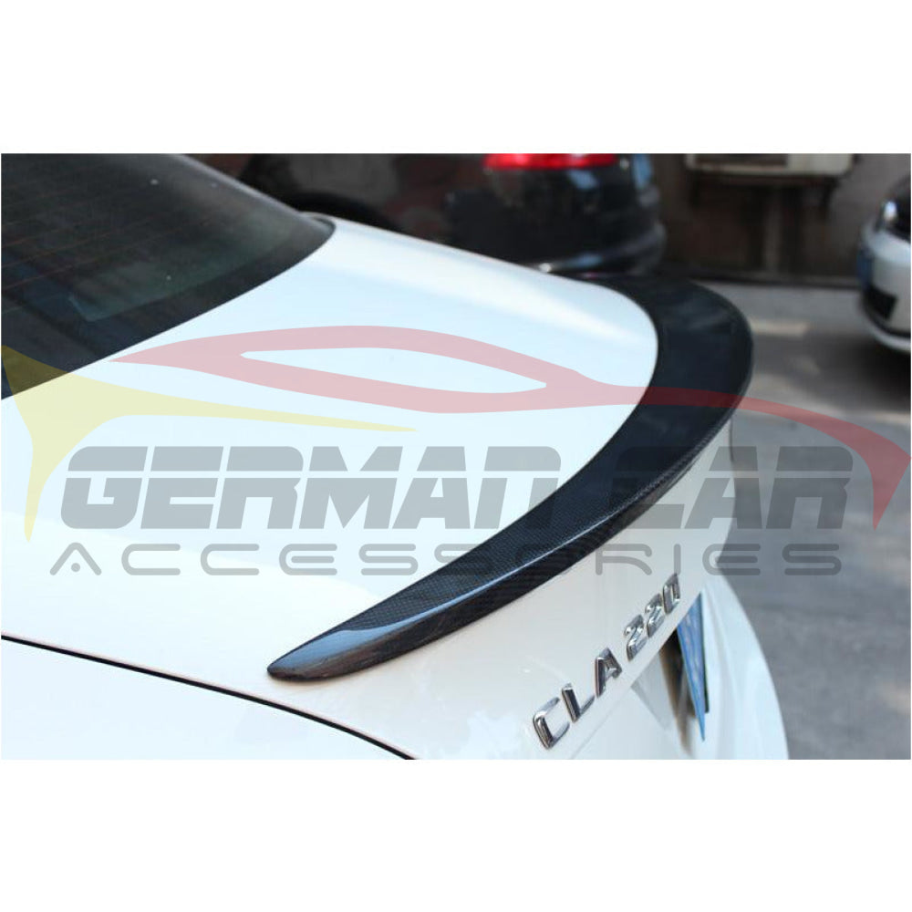 2014-2019 Mercedes-Benz Cla Amg Style Carbon Fiber Trunk Spoiler | W117