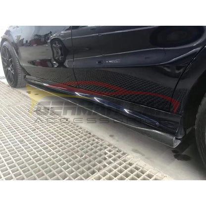 2014-2019 Mercedes-Benz CLA-Class Carbon Fiber Side Skirts | W117/C117 - Side Skirts