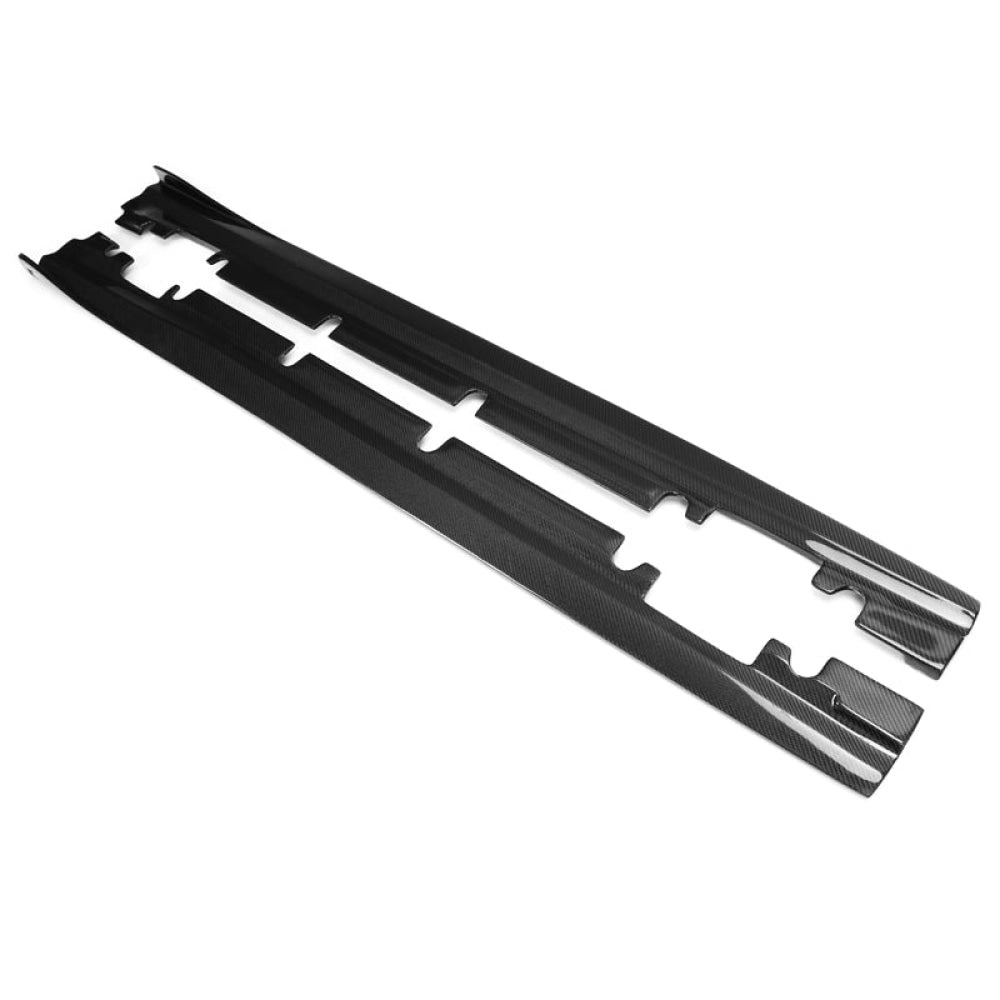 2014-2019 Mercedes-Benz CLA-Class Carbon Fiber Side Skirts | W117/C117 - Side Skirts