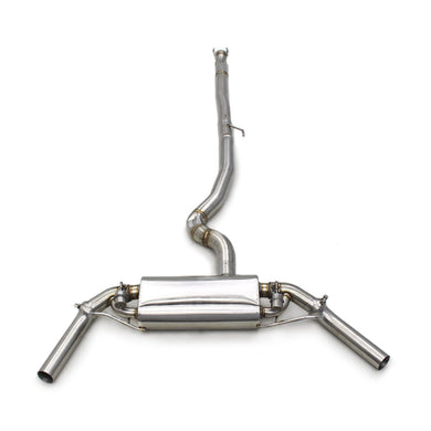 2014-2019 Mercedes Cla-Class Valved Sport Exhaust System | W117 Stainless Steel / Chrome Tips