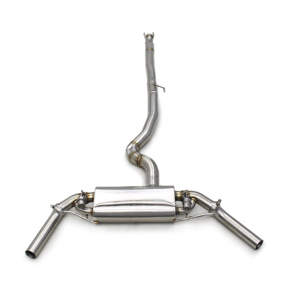 2014-2019 Mercedes Cla-Class Valved Sport Exhaust System | W117 Stainless Steel / Chrome Tips