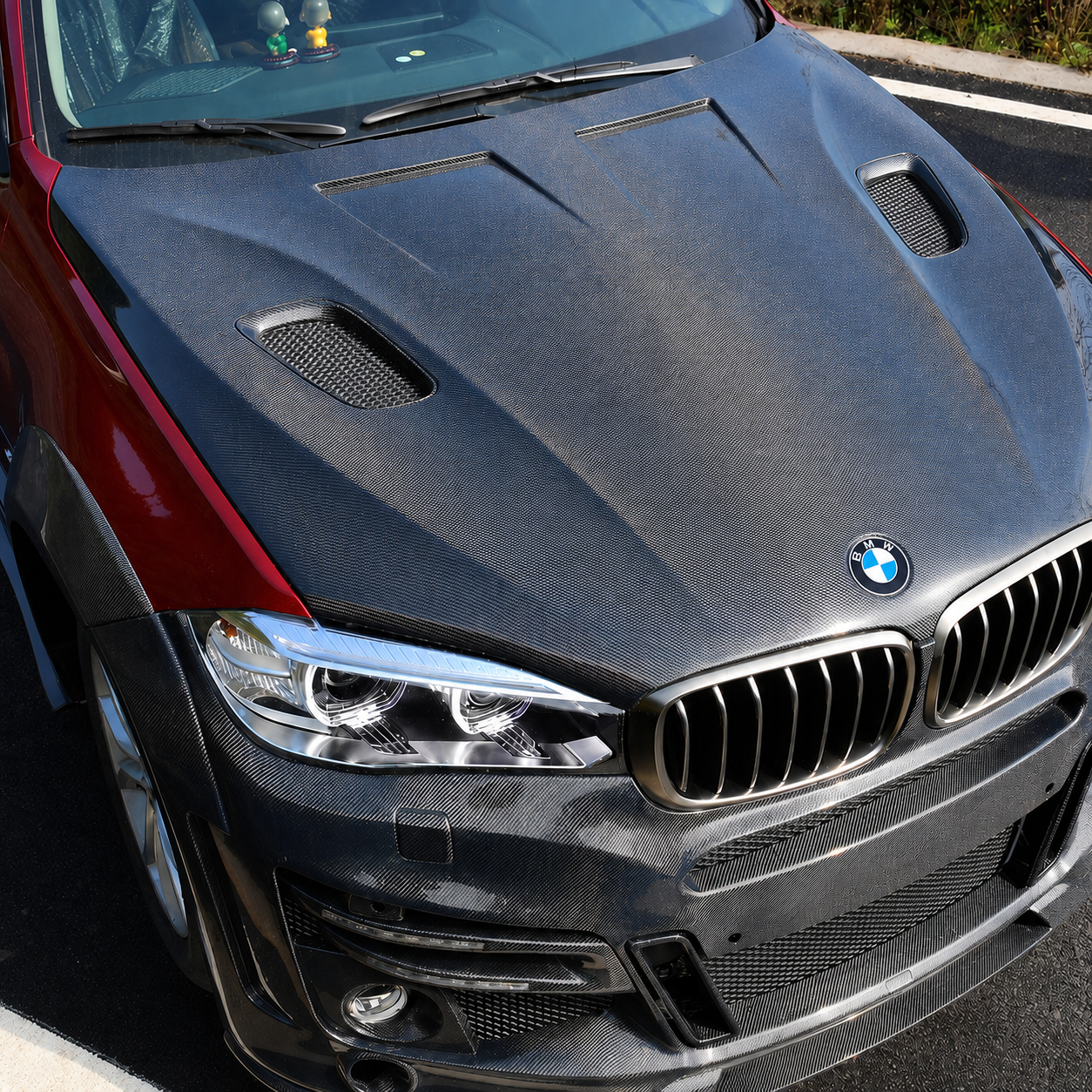 2014-2019 BMW X5/X6/X5M/X6M LM Style Carbon Fiber Hood | F15/F16/F85/F86