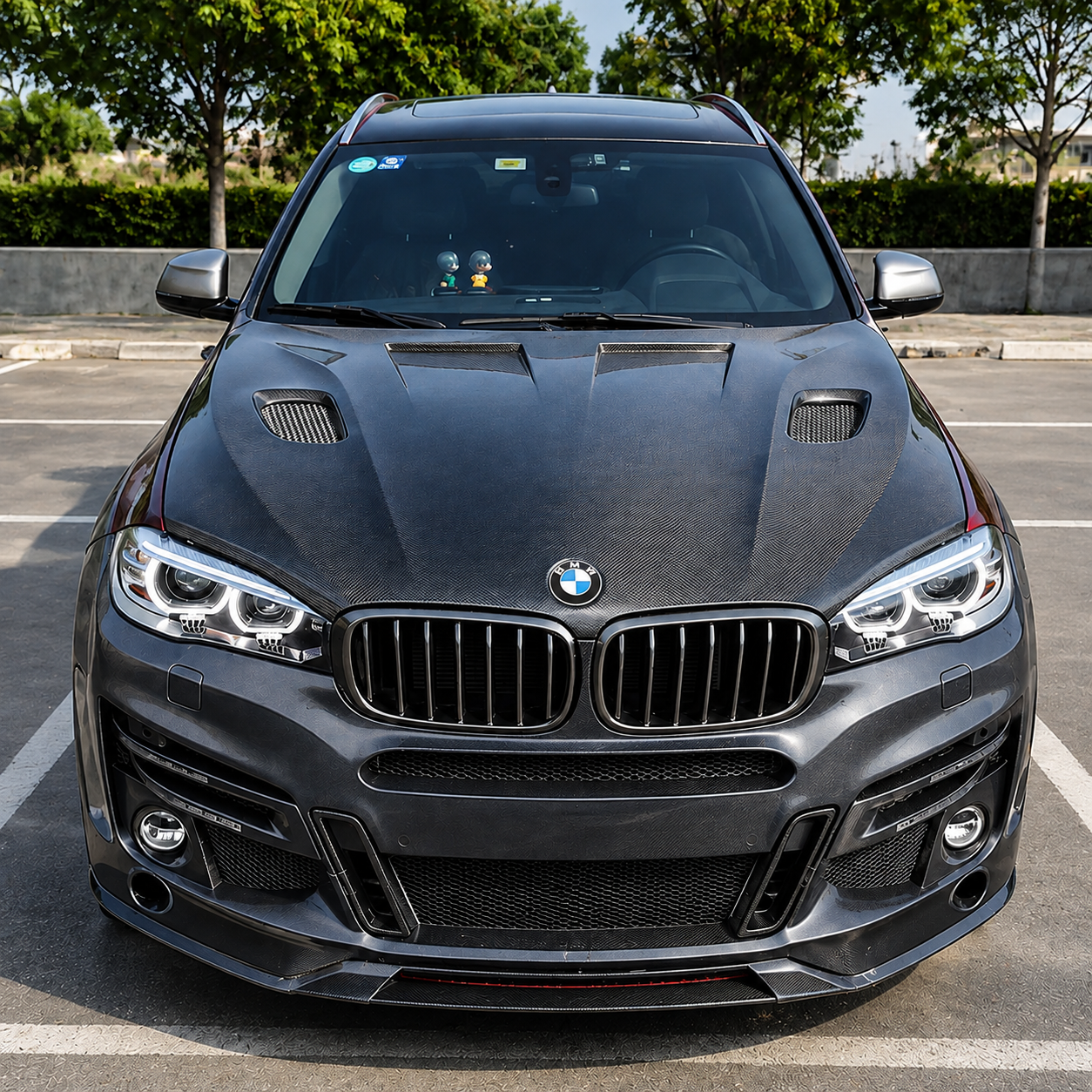 2014-2019 BMW X5/X6/X5M/X6M LM Style Carbon Fiber Hood | F15/F16/F85/F86