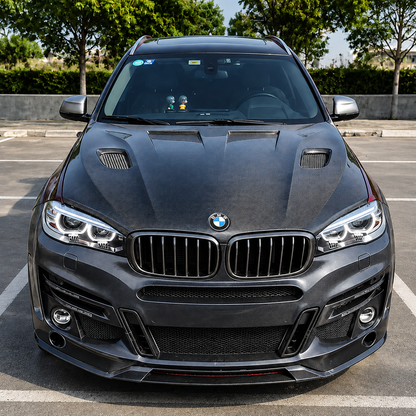 2014-2019 BMW X5/X6/X5M/X6M LM Style Carbon Fiber Hood | F15/F16/F85/F86