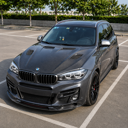 2014-2019 BMW X5/X6/X5M/X6M LM Style Carbon Fiber Hood | F15/F16/F85/F86