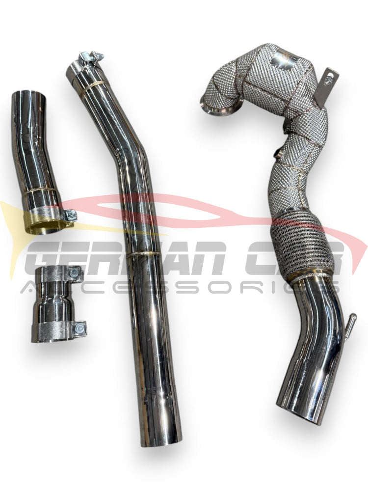 2014-2020 Audi A3/S3 Downpipe | 8V/8V.5 A3/S3 Yes Heat Shield / 200 Cell Euro 6 Sport High Flow Cat Downpipes