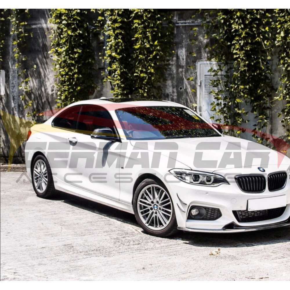 2014-2020 Bmw 2-Series Carbon Fiber Mtc Style Front Lip | F22/f23