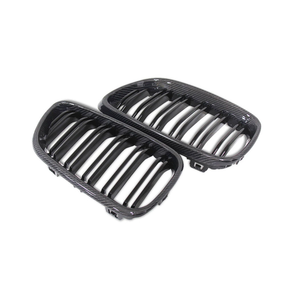 2014-2020 Bmw 2-Series Kidney Grilles | F22/f23 Carbon Fiber