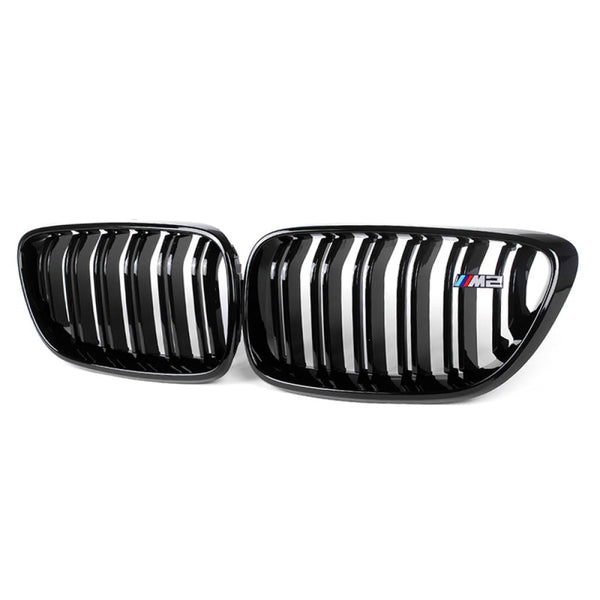 Carbon Fiber Kidney Grille Set For BMW F30 3 Series 2012-2018 – 320i, 328i, F31