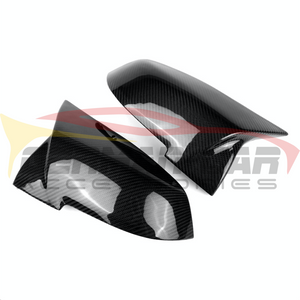 2014-2020 Bmw 2-Series M-Style Carbon Fiber Mirror Caps | F22/f23