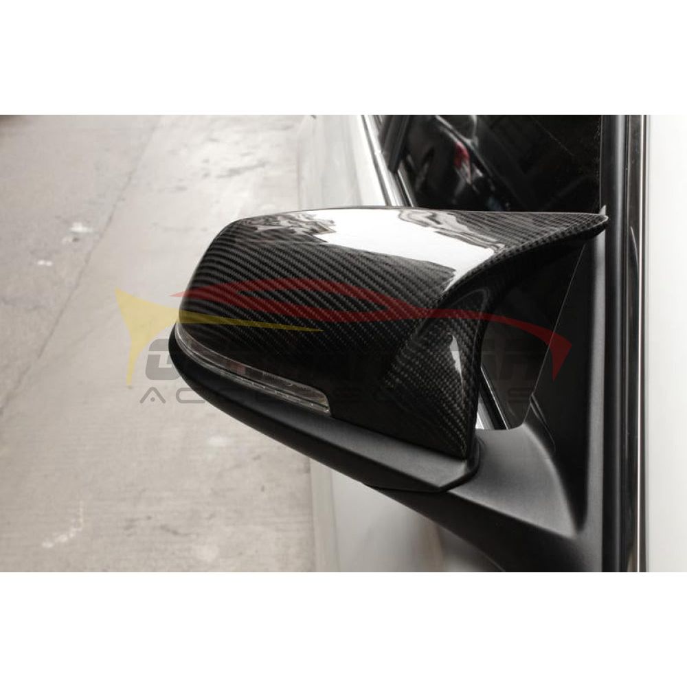 2014-2020 Bmw 2-Series M-Style Carbon Fiber Mirror Caps | F22/f23