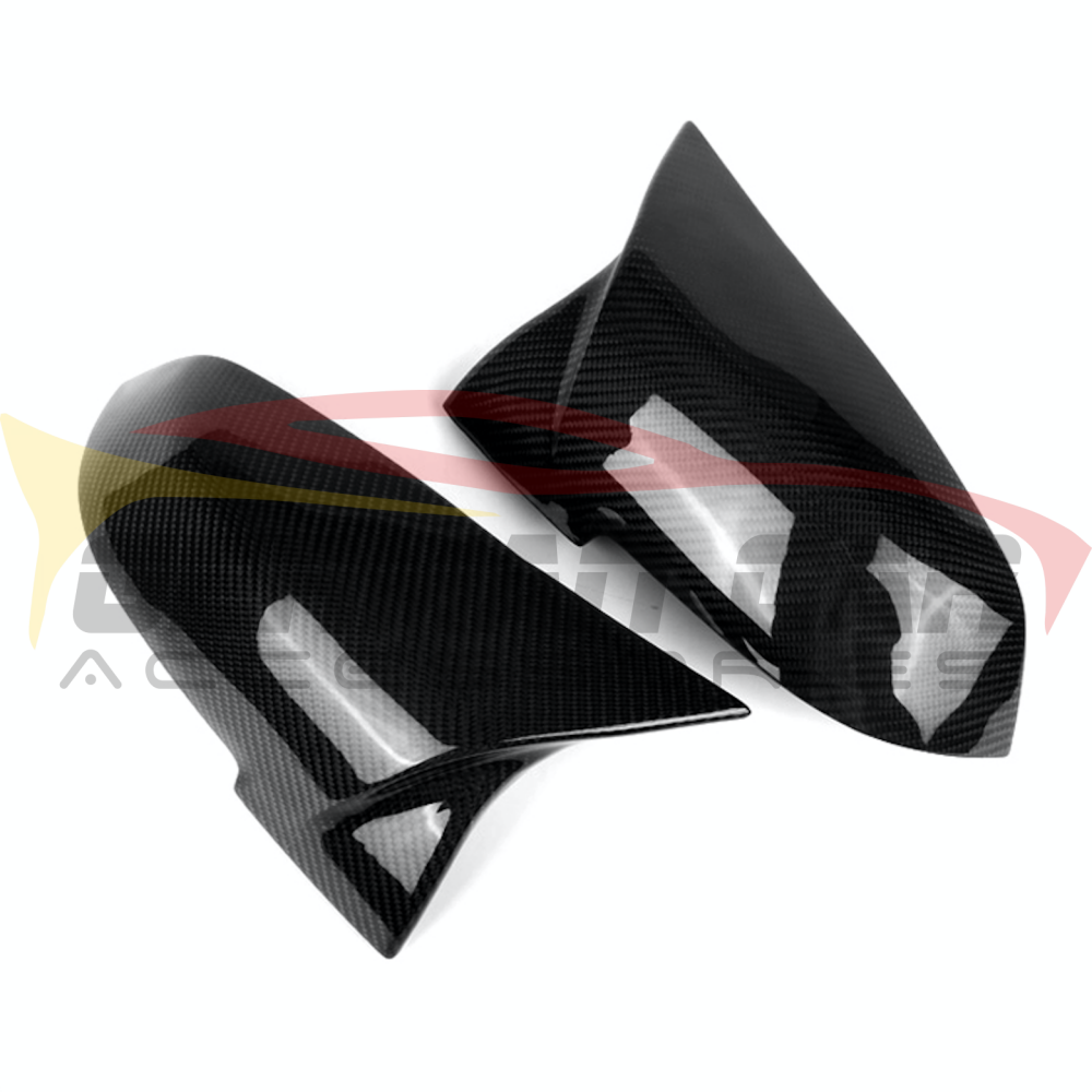 2014-2020 Bmw 2-Series M-Style Carbon Fiber Mirror Caps | F22/f23