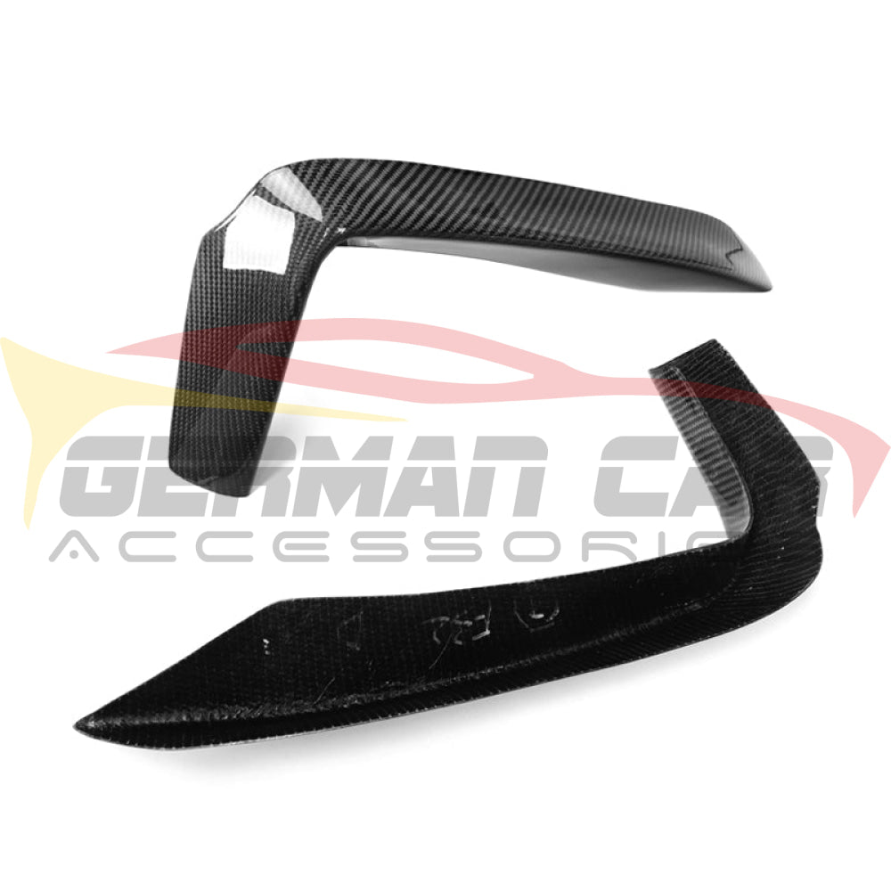 2014-2020 BMW 4-Series Carbon Fiber Upper Front Bumper Splitters | F32/F33/F36 Additional Accessories