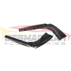 2014-2020 Bmw 4-Series M Performance Style Carbon Fiber Rear Bumper Splitters | F32/F33/F36 Front