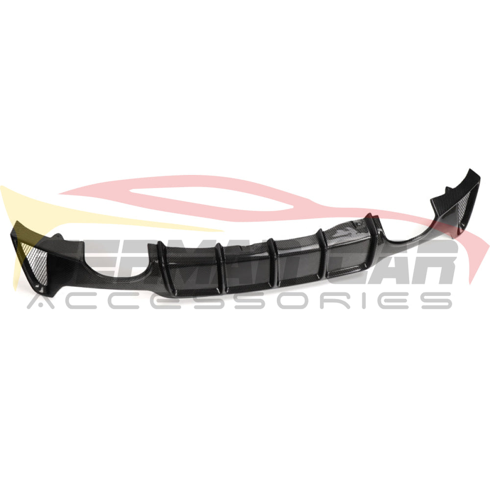 2014-2020 Bmw 4-Series M Performance Style Carbon Fiber Rear Diffuser | F32/F33/F36 Front