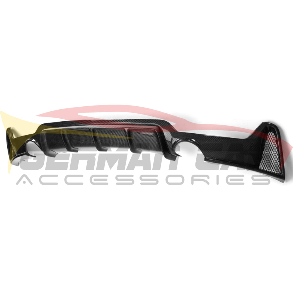 2014-2020 Bmw 4-Series M Performance Style Carbon Fiber Rear Diffuser | F32/F33/F36 Front