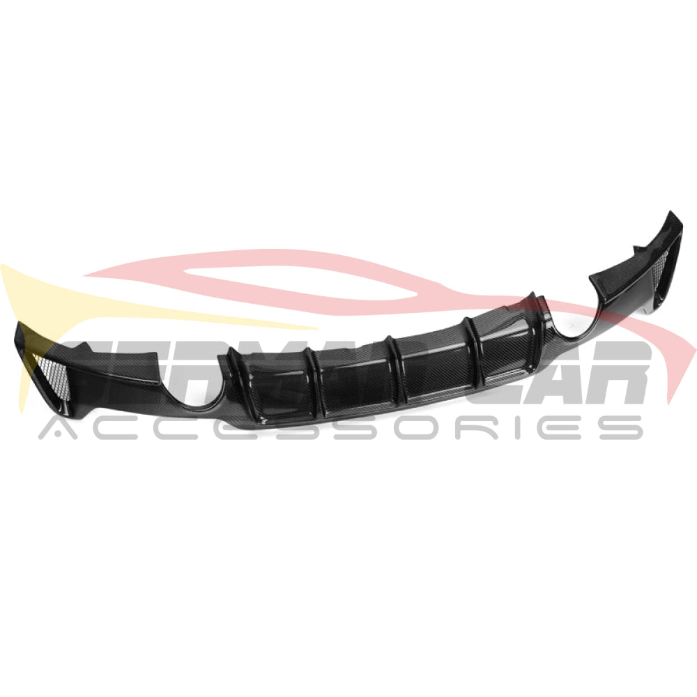 2014-2020 Bmw 4-Series M Performance Style Carbon Fiber Rear Diffuser | F32/F33/F36 Front