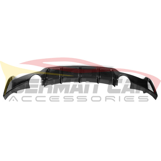 2014-2020 Bmw 4-Series M Performance Style Carbon Fiber Rear Diffuser | F32/F33/F36 Dual Exhaust