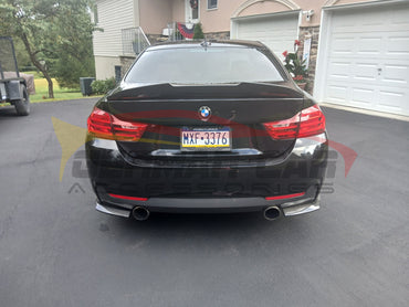 2014-2020 BMW 4-Series M4 Style Carbon Fiber Trunk Spoiler | F36 Rear Trunk Spoilers