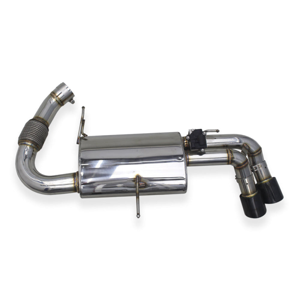 2014-2020 BMW i8 Valved Sport Exhaust System | I12/I15 Stainless Steel Exhaust / Chrome Tips Exhausts