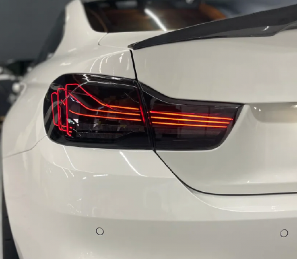 2014-2020 Bmw M4/4-Series Csl Style Laser Taillights | F82/F83/F32/F33/F36 Smoked