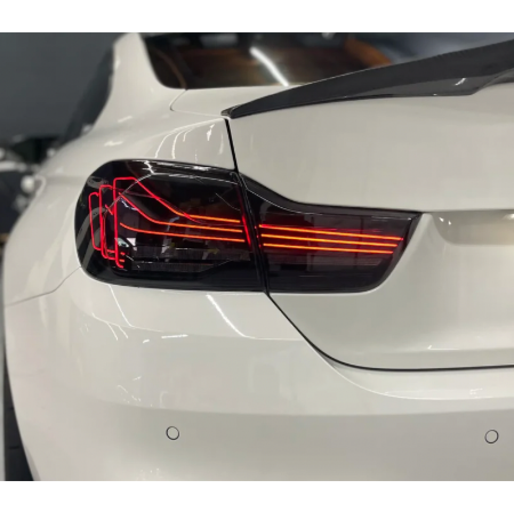 2014-2020 Bmw M4/4-Series Csl Style Laser Taillights | F82/F83/F32/F33/F36 Smoked