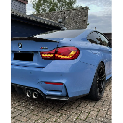 2014-2020 Bmw M4/4-Series Gts Style Oled Taillights | F82/F83/F32/F33/F36 Red