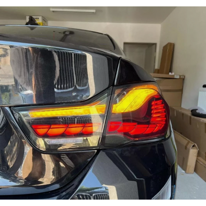 2014-2020 Bmw M4/4-Series Gts Style Oled Taillights | F82/F83/F32/F33/F36 Smoked