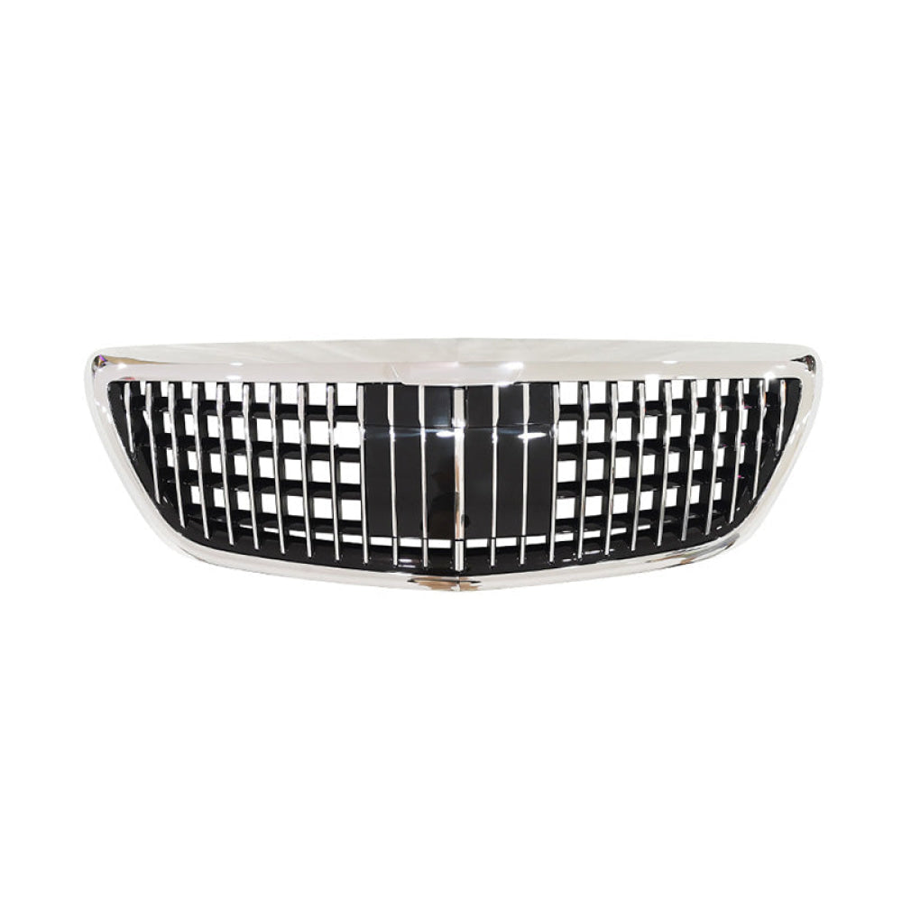 2014-2020 Mercedes-Benz S-Class Maybach Style Front Grille | W222 - Chrome Silver - Front Grilles