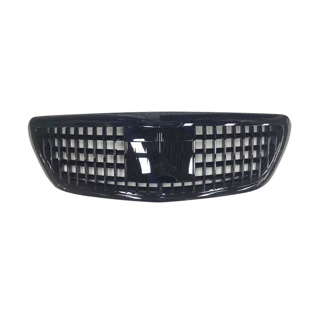 2014-2020 Mercedes-Benz S-Class Maybach Style Front Grille | W222 - Gloss Black - Front Grilles