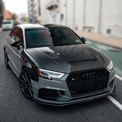 2014-2020 Audi A3/S3/RS3 C2 Style Carbon Fiber Hood | 8V/8V.5