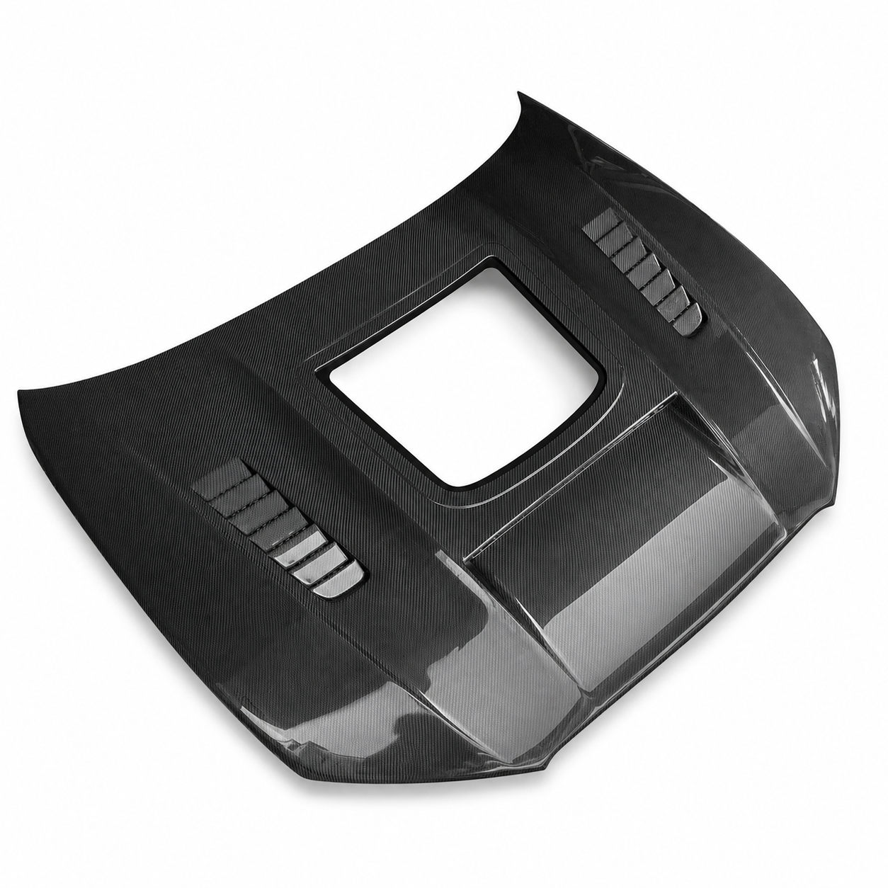 2014-2020 Audi A3/S3/RS3 Glass Engine Cover Carbon Fiber Hood | 8V/8V.5