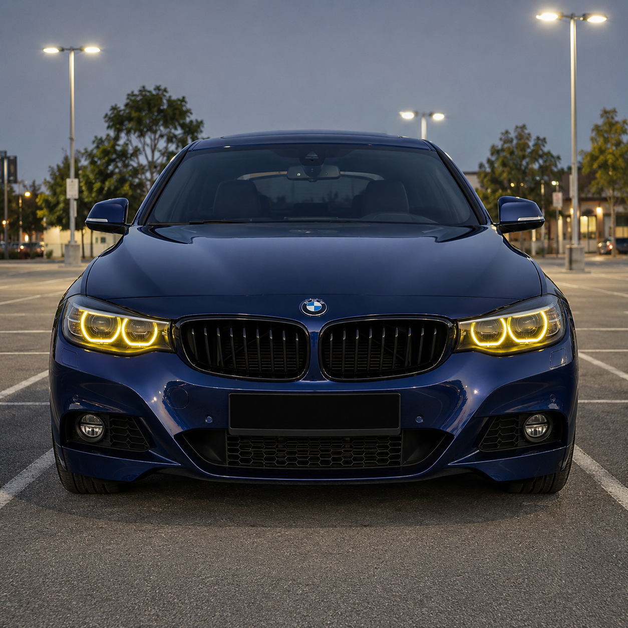 2014-2020 BMW 3-Series GT CSL Style Headlight Yellow DRL Module | F34