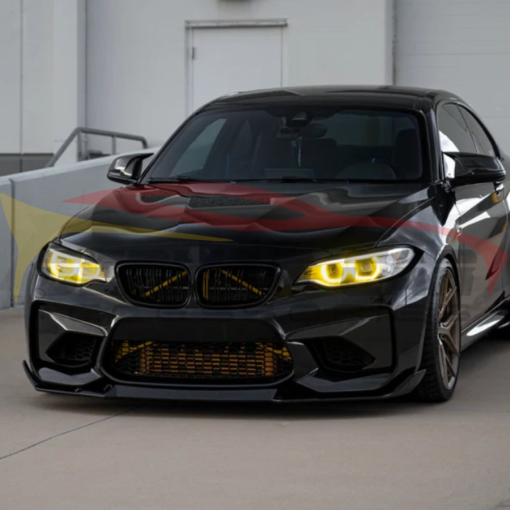 2014-2021 Bmw M2/2-Series Csl Style Headlights Yellow Drl Modules | F87/F22/F23