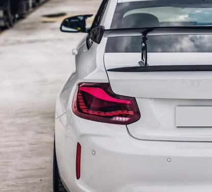 2014-2021 Bmw M2/2-Series Gts Style Oled Taillights | F87/F22/F23 Red