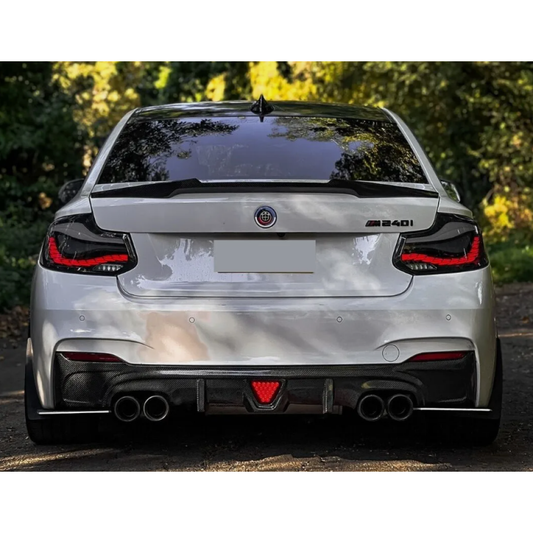 2014-2021 Bmw M2/2-Series Gts Style Oled Taillights | F87/F22/F23 Smoked