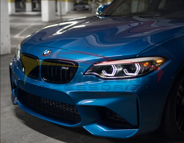 2014-2021 Bmw M2/2-Series Ikon Style Led Headlights | F87/F22/F23