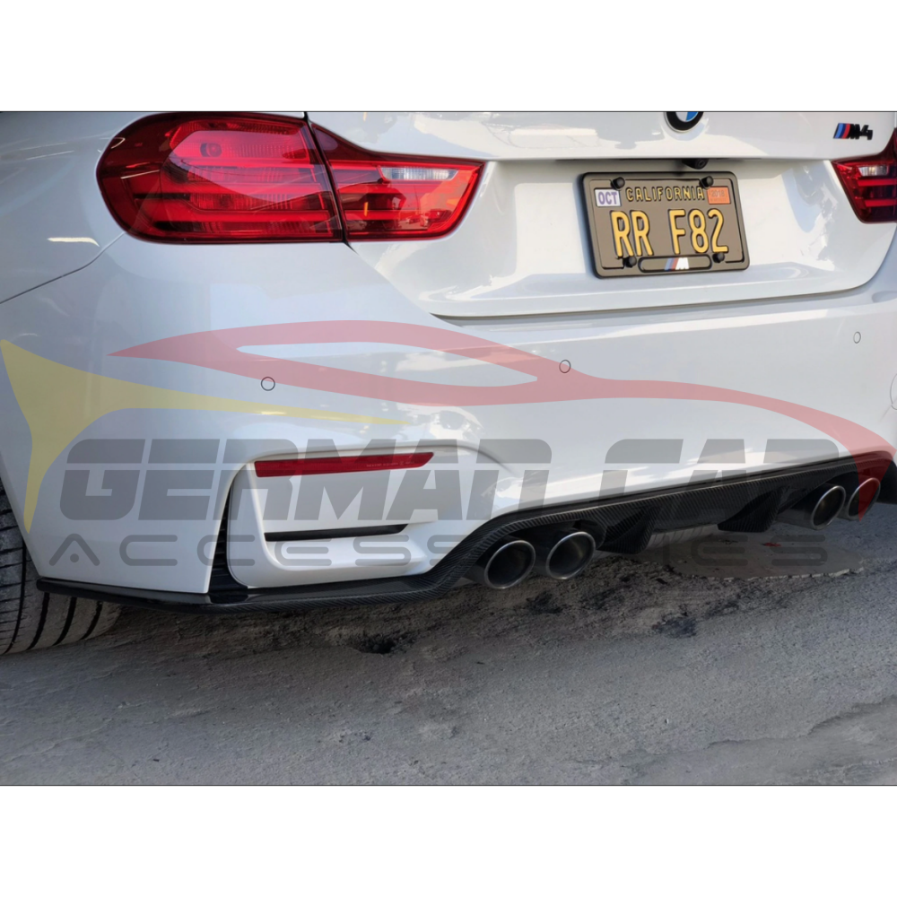 2014-2021 Bmw M3/m4 Carbon Fiber 3D Style Diffuser | F80/f82/f83