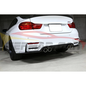 2014-2021 Bmw M3/m4 Carbon Fiber 3D Style Diffuser | F80/f82/f83