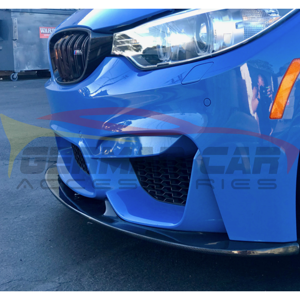 2014-2021 Bmw M3/m4 Carbon Fiber 3D Style Front Lip | F80/f82/f83