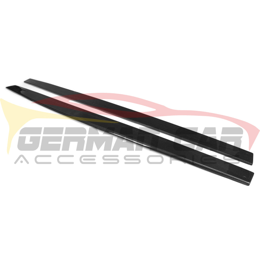 2014-2021 Bmw M3/m4 Carbon Fiber Performance Side Skirt Extensions | F80/f82/f83