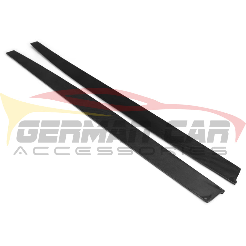 2014-2021 Bmw M3/m4 Carbon Fiber Performance Side Skirt Extensions | F80/f82/f83