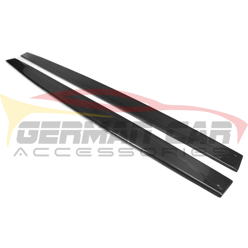 2014-2021 Bmw M3/m4 Carbon Fiber Performance Side Skirt Extensions | F80/f82/f83