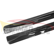 Load image into Gallery viewer, 2014-2021 Bmw M3/M4 Carbon Fiber Psm Style Side Skirt Extensions | F80/F82/F83 Skirts
