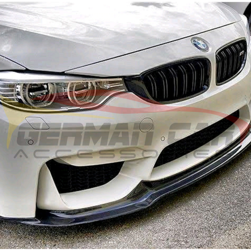 2014-2021 Bmw M3/m4 Carbon Fiber V1 Style Front Lip | F80/f82/f83