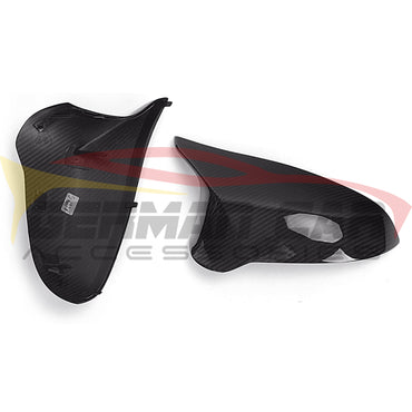 2014-2021 Bmw M3/m4 Dry Carbon Fiber Mirror Caps | F80/f82/f83